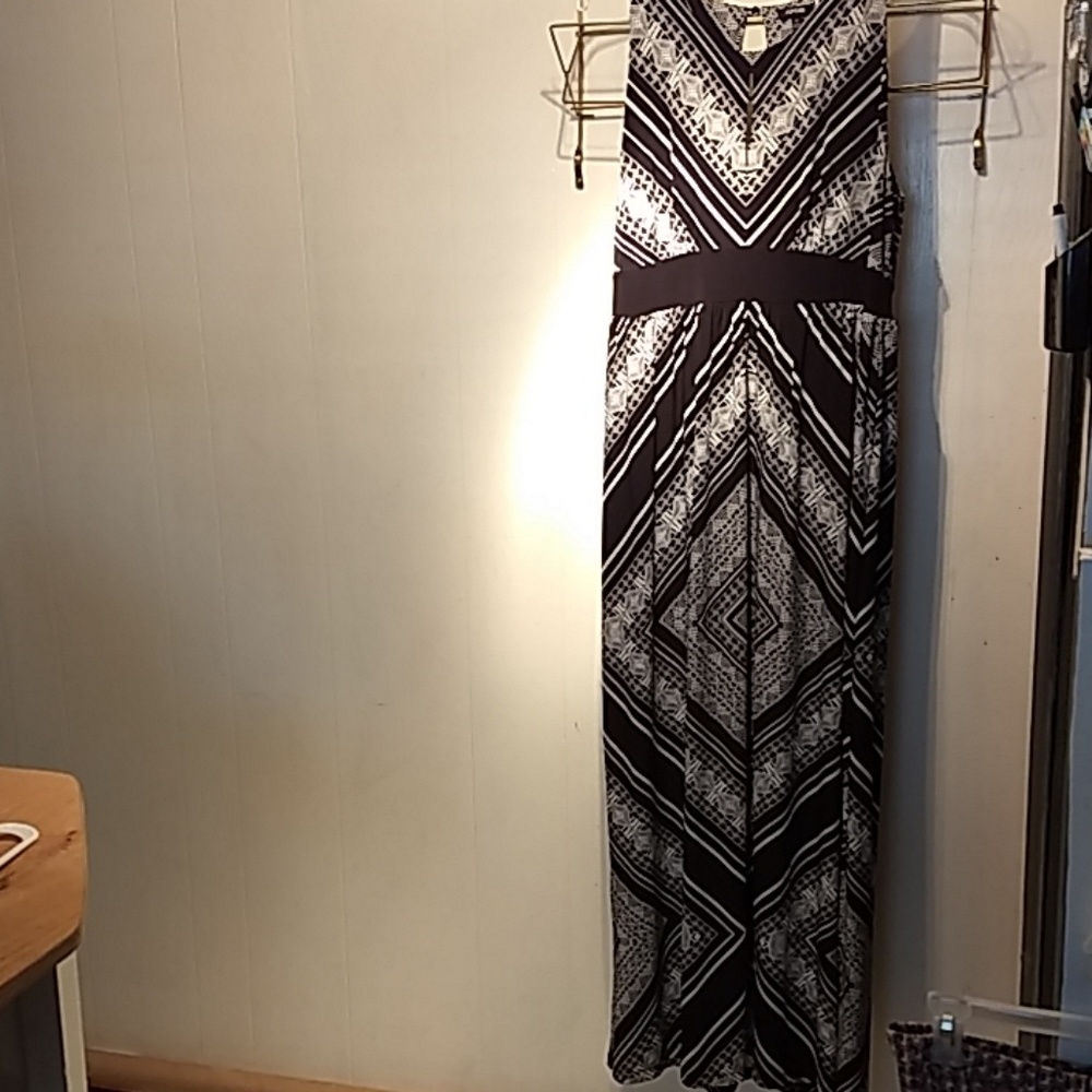 Apt. 9 Black and white print dress
